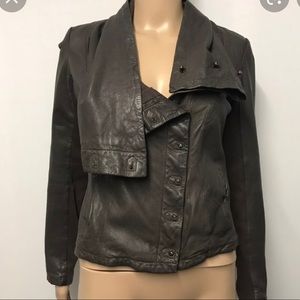 Kaito Real Brown Leather Jacket